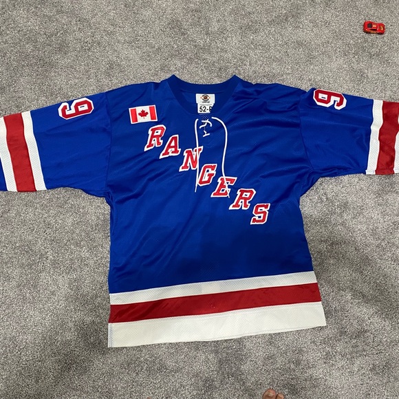 Rangers Blue authentic jersey. Starter 52. Gretzky 99 - $250 - Picture 4 of 4